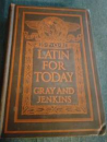Első borító: Latin for Today. Second-Year Course
