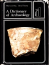 Első borító: A Dictionary of Archeology