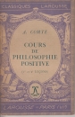 Első borító: Cours de philpsophie positive. 1 et 2 lecons