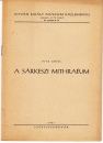 Első borító: A sárkeszi Mithraeum