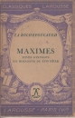 Első borító: Maximes. Suivies d extraits des moralistes du XVII. siécle
