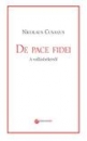 Első borító: De Pace Fidei- A vallásbékéről
