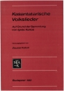 Első borító: Kasantatarische Volkslieder. Auf Grund der Sammlung von Ignác Kúnos